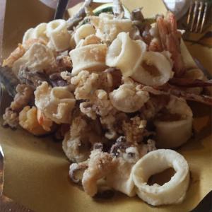 Fritto misto di pesce a Bellaria