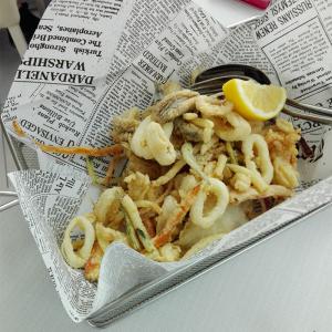 Fritto misto di pesce a Bellaria Igea Marina