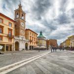 Piazza tre Martiri a Rimini